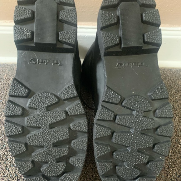 Black Timberlands Size-8.5 - Picture 5 of 5